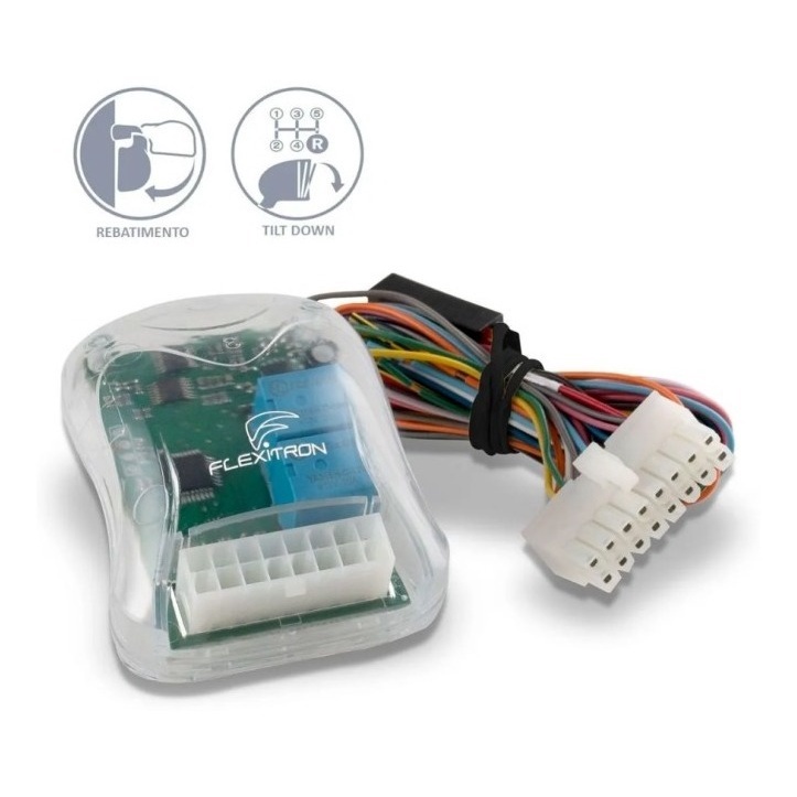 Modulo Rebatimento Retrovisor E Tilt Down Universal Ftd 2.0