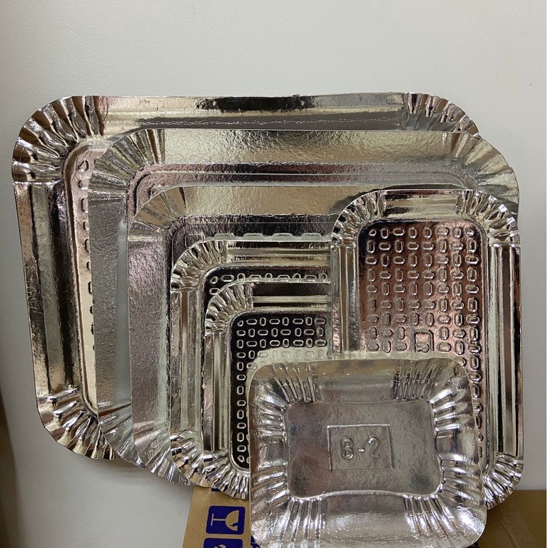 Bandeja De Papelão Laminado Retangular