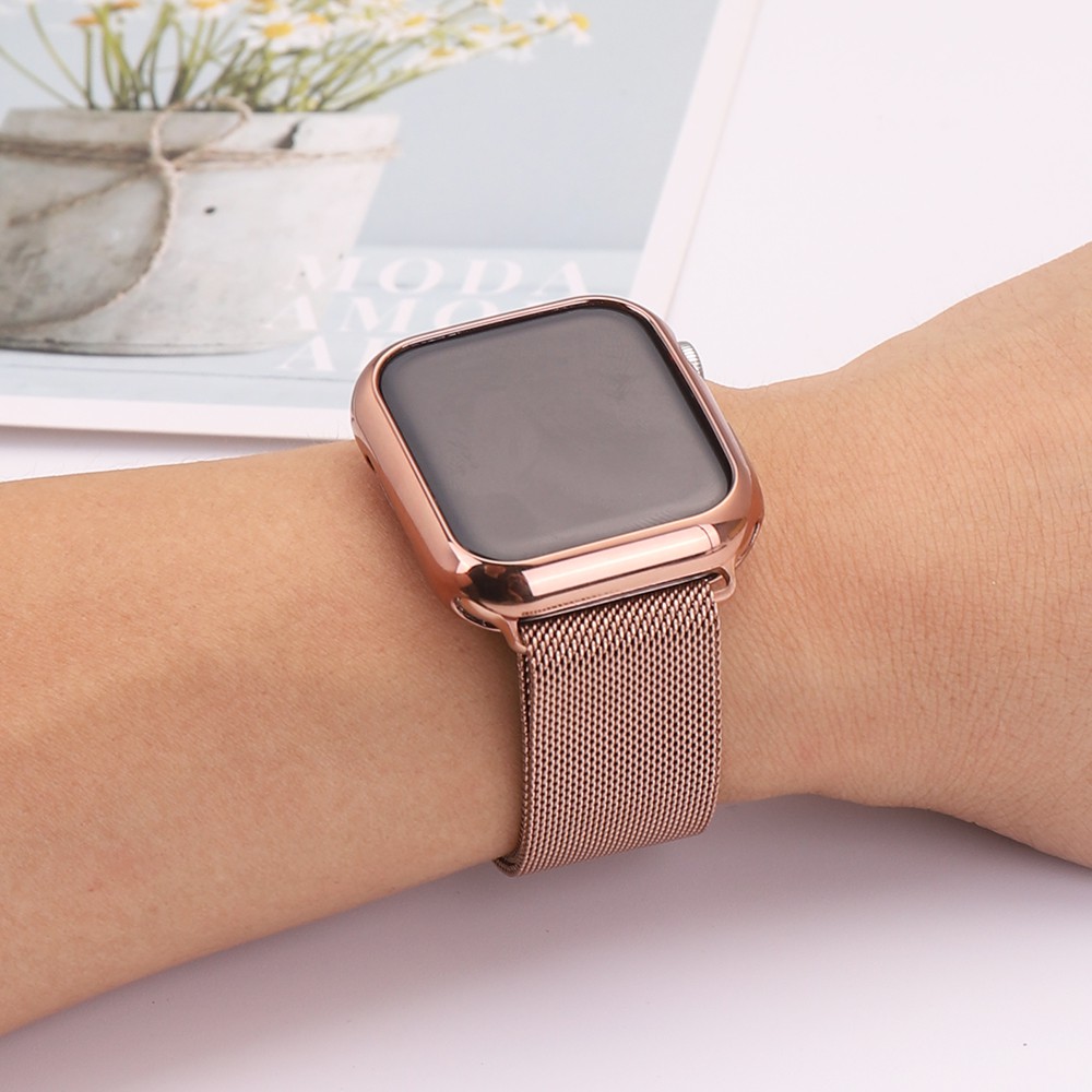 Milanese Strap For Apple Watch Band 42mm 44mm Series - Miniatura 2