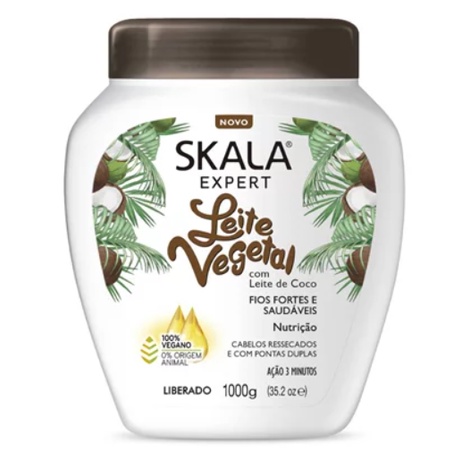 Creme Tratamento Skala 1Kg Leite Vegetal