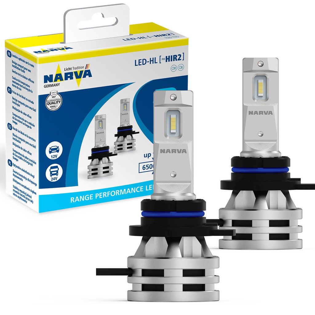 LAMPADA LED NARVA HIR2 12/24V 24W RANGE PERFORMANCE LED 6500K