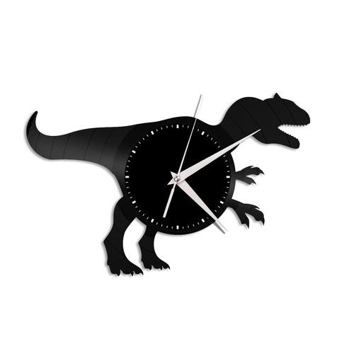 Dinossauro - Relógio Disco De Vinil Decoração