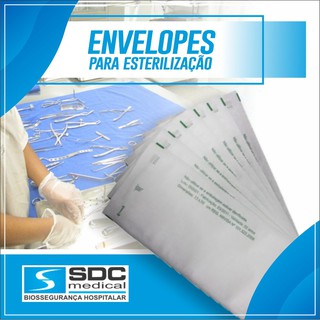 20 Envelopes Para Esterilizar Alicate/Manicure