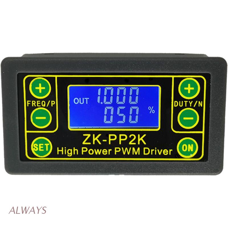 ALW ZK-PP2K Controle Velocidade Da Motor PWM 3.3 ~ 30V 12V 24V 8A 150W LED Ajustável Dimmer Freqüência Pulso