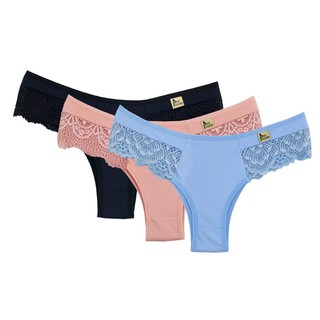Calcinha lateral larga luxo conforto estilo KIT COM 5 unidades