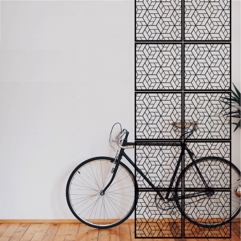 65 pç elemento vazados p/ Divisórias de paredes Decoração