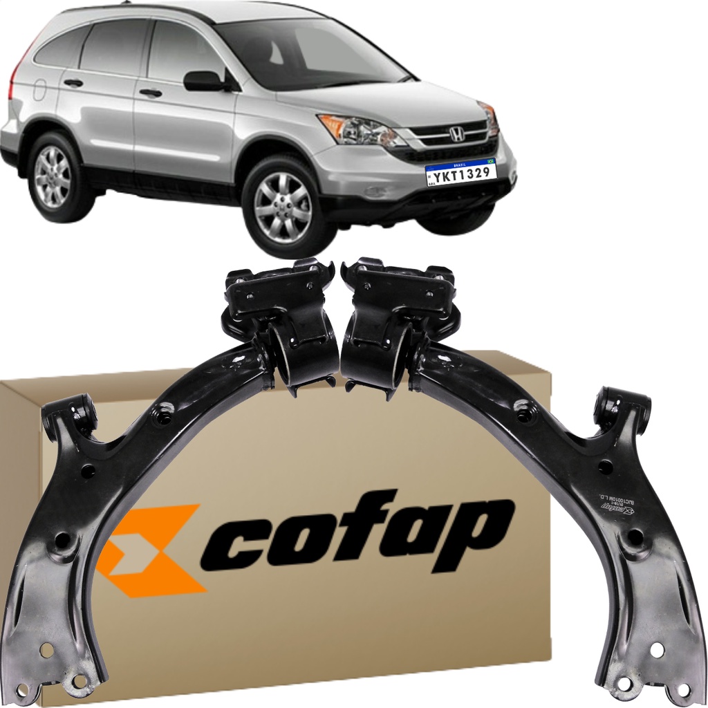 Par Bandeja Balança Dianteira Original Cofap Honda CR-V 2007 à 2011