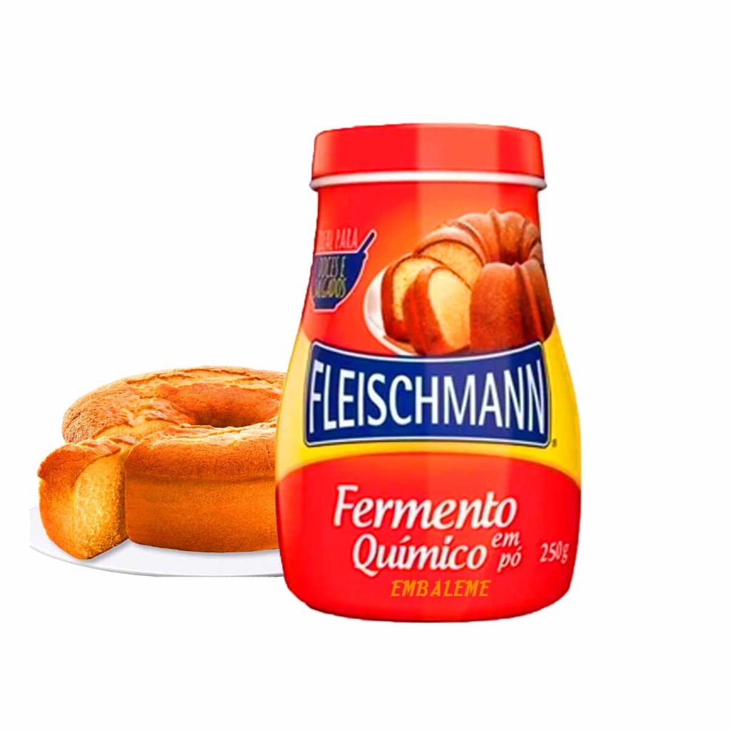 Fermento em Pó Químico Fleischmann 250g