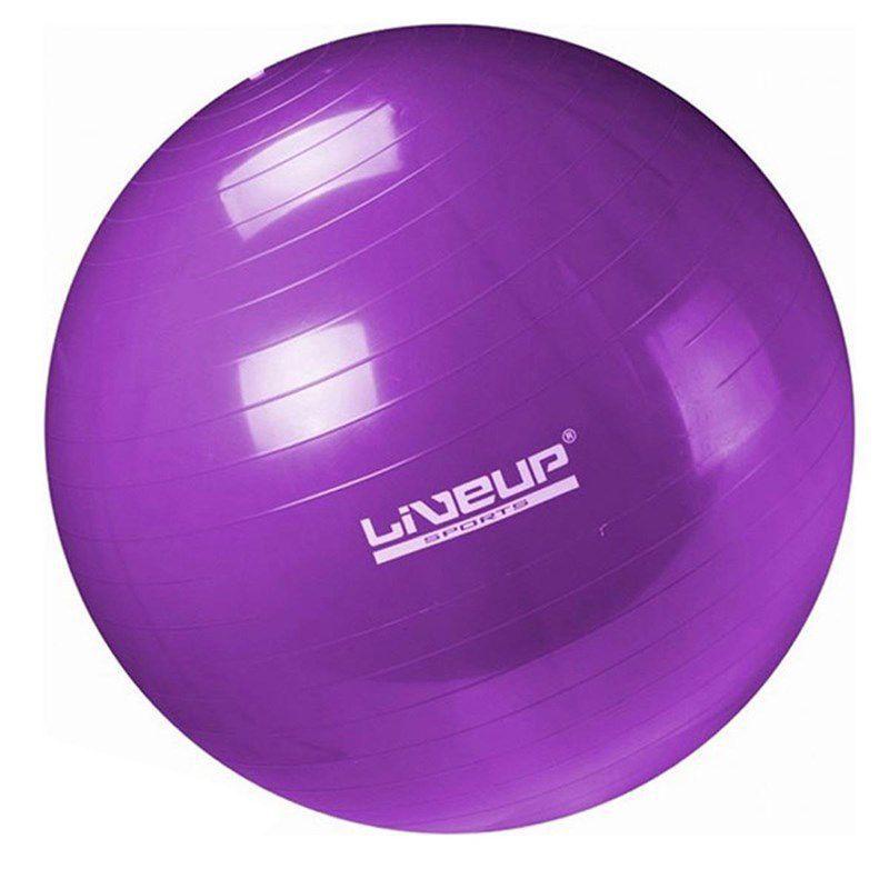 Bola Suiça Pilates Ginástica Simples 55cm Liveup