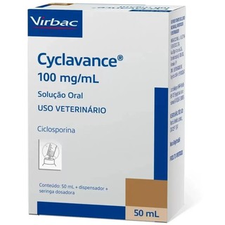 Cyclavance (50mL) 100mg/mL - Tratamento de Dermatite P/ Cães em Oferta na Shopee