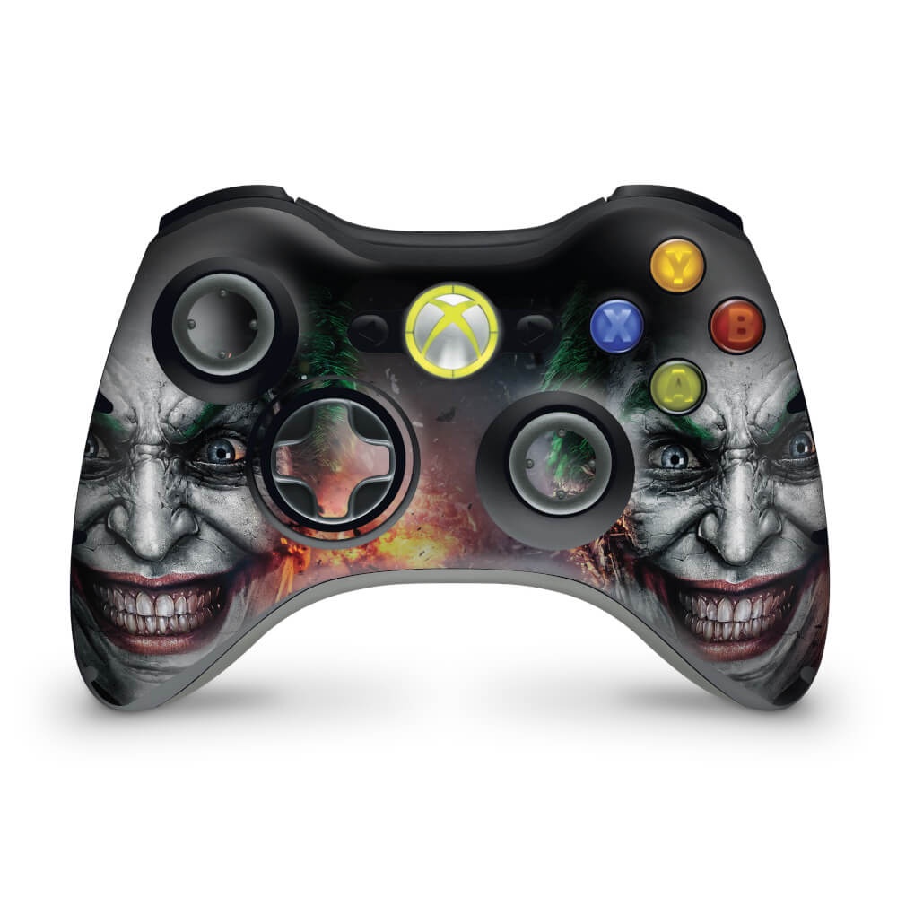 Skin Xbox 360 Controle Adesivo - Coringa Joker #b