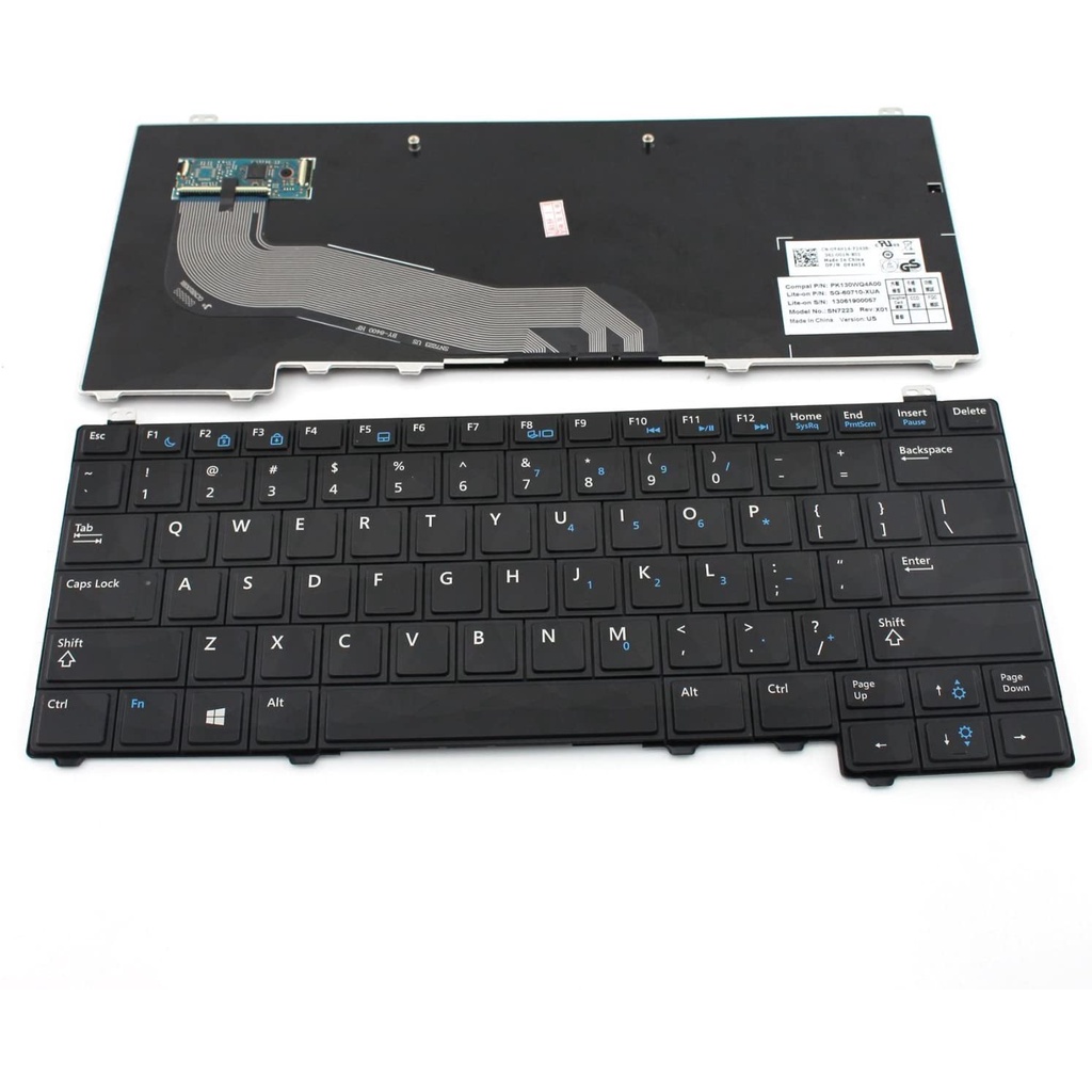 Teclado Compatível Notebook Dell Latitude E5440 P44g Modelo Nsk-ldbuc 01