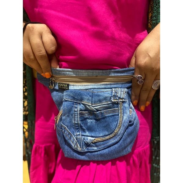 Cartucheira Jeans Queridinha