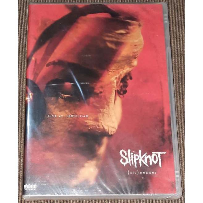 DVD duplo Slipknot sic nesses live at download lacrado 353