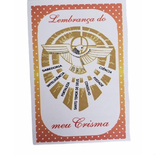 Pacote com 50 Un Folheto Crisma em Oferta na Shopee