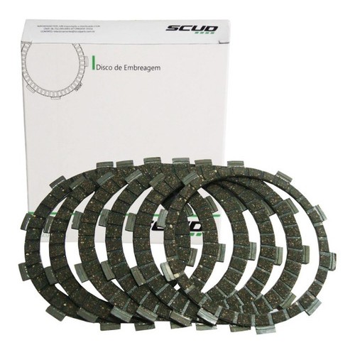 Disco Embreagem Kit Cbx 200 Strada Xr 200 Scud Promoção em Oferta na Shopee