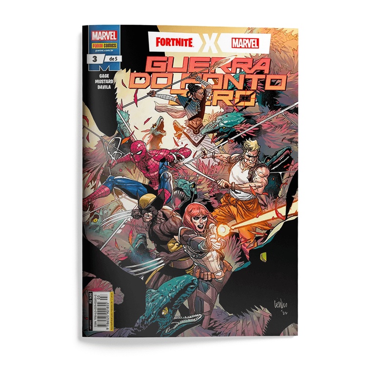 Livro - Fortnite X Marvel Vol.03 - Novo/Lacrado