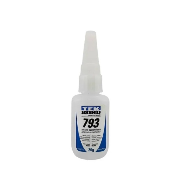 Cola Adesivo Instantâneo Tek Bond 793 Multiuso 20g