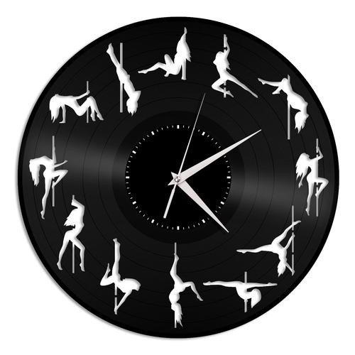 Pole Dance - Relógio Disco De Vinil Decoração
