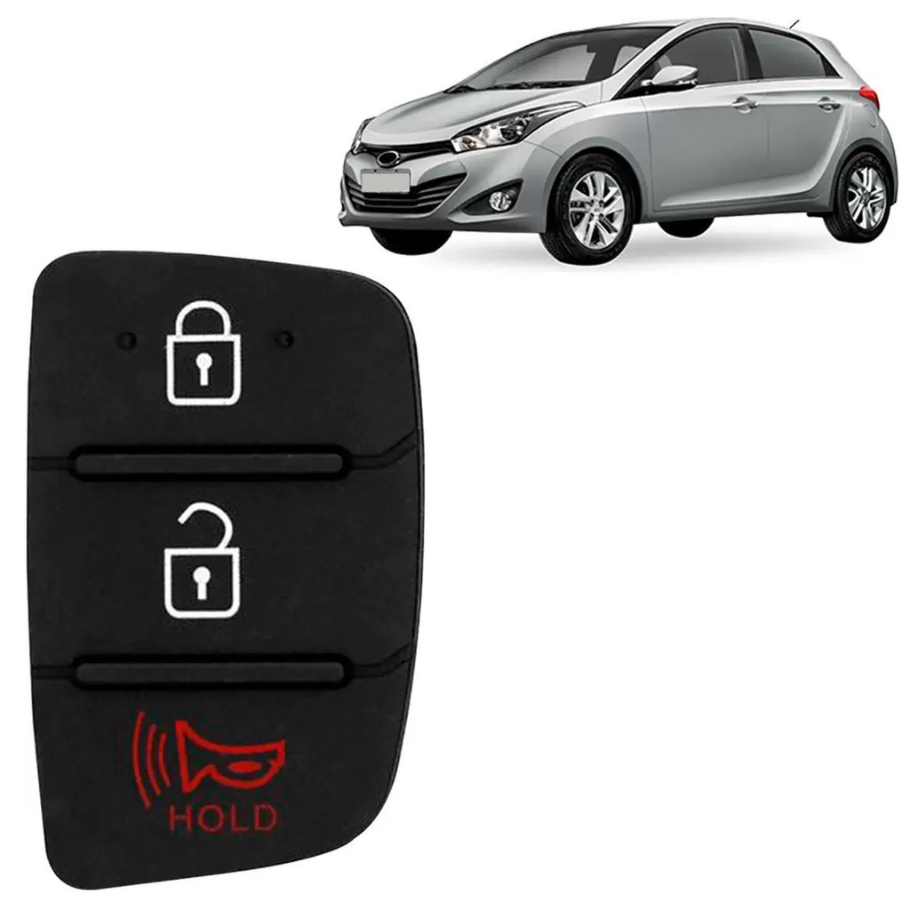 Capa da chave Telecomando Hb20 3 Botões LZ9077