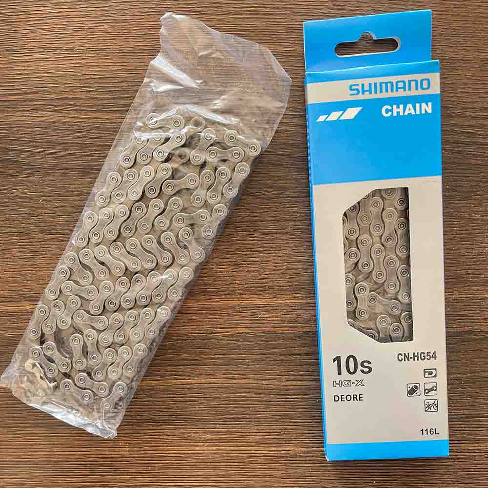 SHIMANO CN HG54 10S Speed Chain 116L Link for MTB Mountain Bike ROAD  Bicycle CN-HG54 116 links | Shopee Brasil