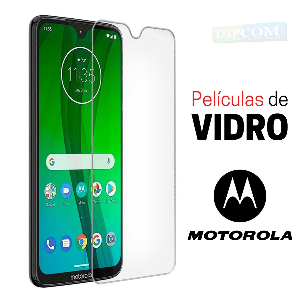 Película de Vidro MOTOROLA MOTO G/G1/G2/G3/G4/G5/G6/G6 PLAY/G6 PLUS/G7/G7 PLAY/G7 PLUS/G8/G8 PLAY/G8 PLUS/G8 POWER/G8 POWER LITE/G9 POWER/G10/G20/G30/G60/G100/MOTO G 5G