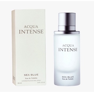 Perfume Acqua Intense 90ml Importado Sea Blue Original
