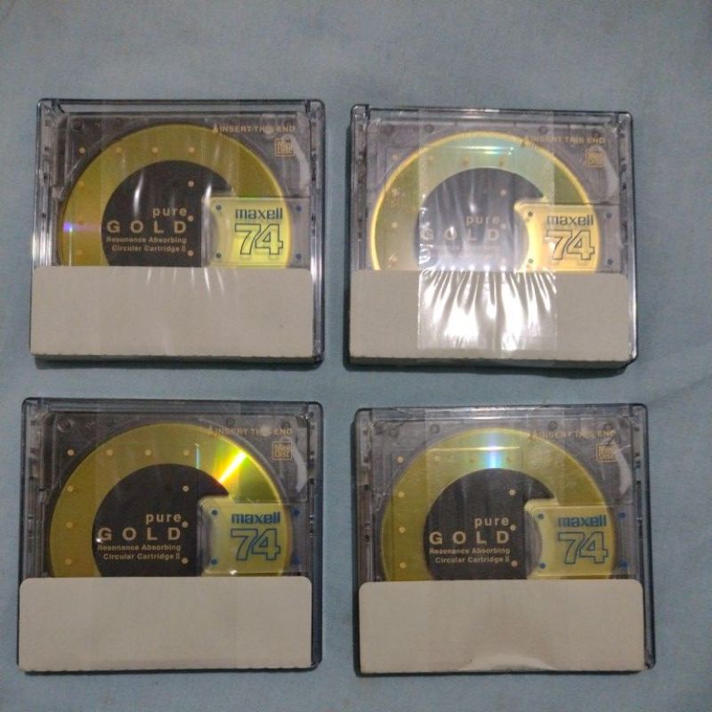 MiniDisc Pure Gold novo | Shopee Brasil