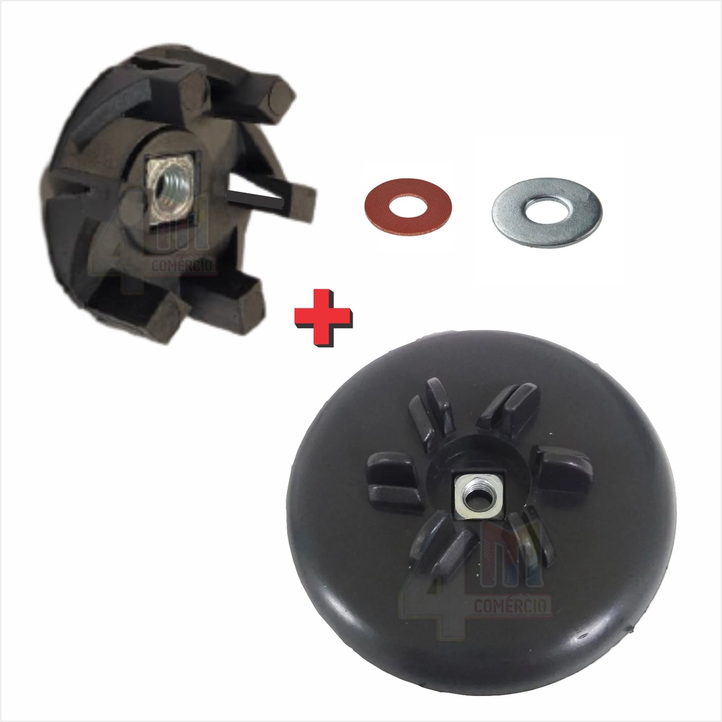 Kit Arraste Copo Motor Liquidificador Compatível Britania Black Filter em Oferta na Shopee