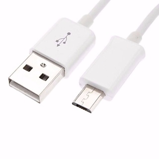 Cabo V8 x USB 3 Metros Branco 2.0