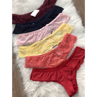 kit 05 Calcinhas Fio Luxo preço de atacado em Oferta na Shopee