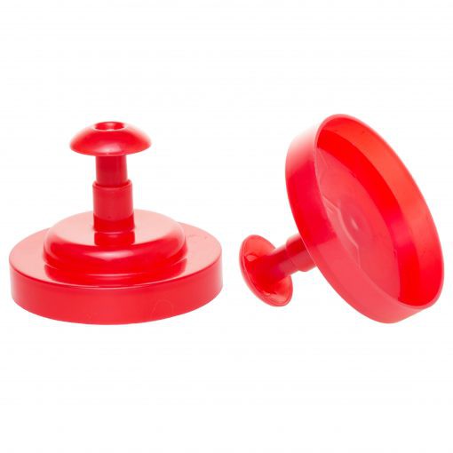 Modelador de Hamburguer (plástico polipropileno) 11cm - kit 2 peças Faça Hamburguer Artesanal com Praticidade