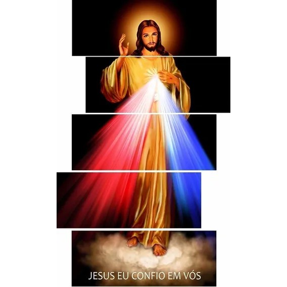 conjunto de quadro Para Sala Jesus Santa Ceia Ultima Ceia Mosaico Top 5 Mania = 923 para sua sala ou quarto