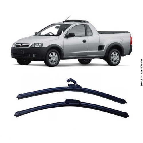 Limpador Parabrisa Palheta Gm Montana 07 08 09 10 - Pa 20 18 em Oferta na Shopee