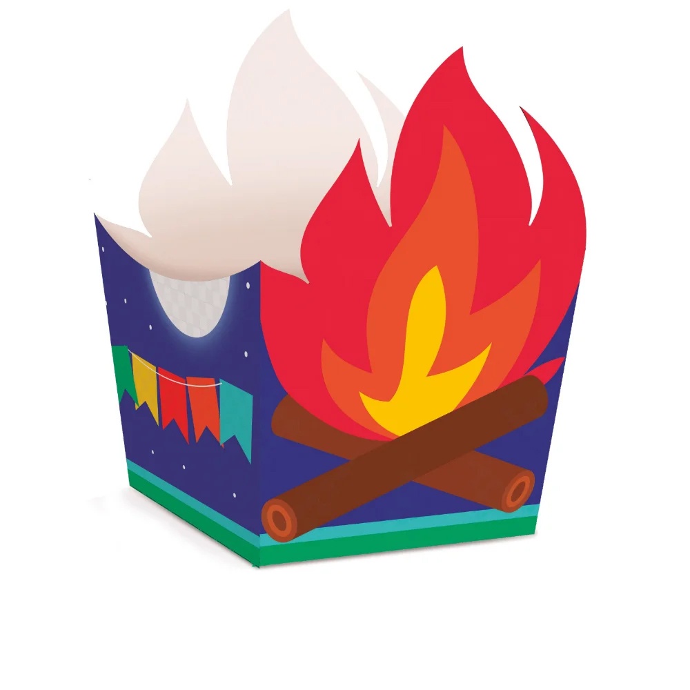 Cachepot Decorativa Fogueira Festa Junina - 08 unidades - Cromus - Rizzo Embalagens em Oferta na Shopee