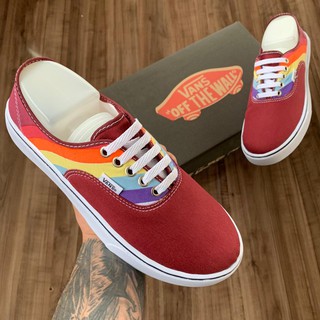 tenis vans sola arco iris