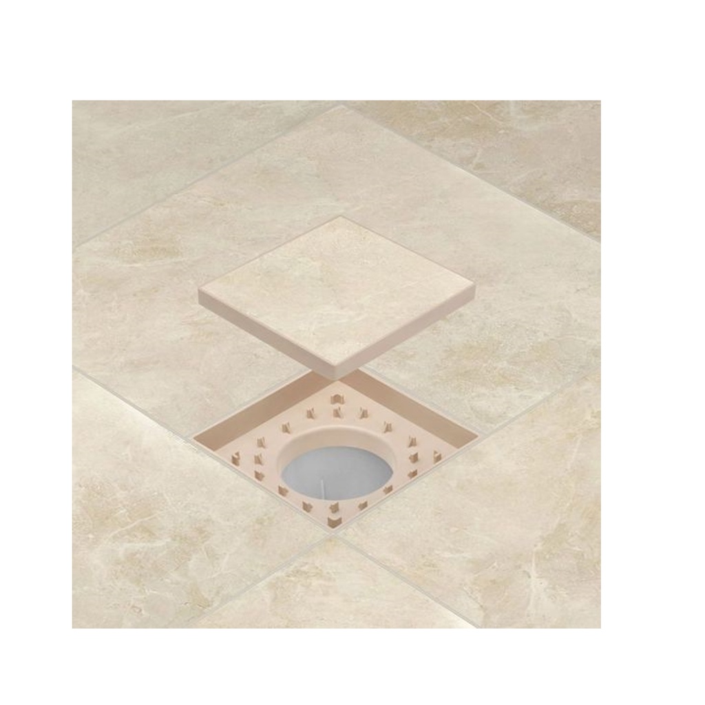 Ralo 10x10 Oculto Seca Piso Porcelanato Inteligente Anti Odor/inseto Aguia