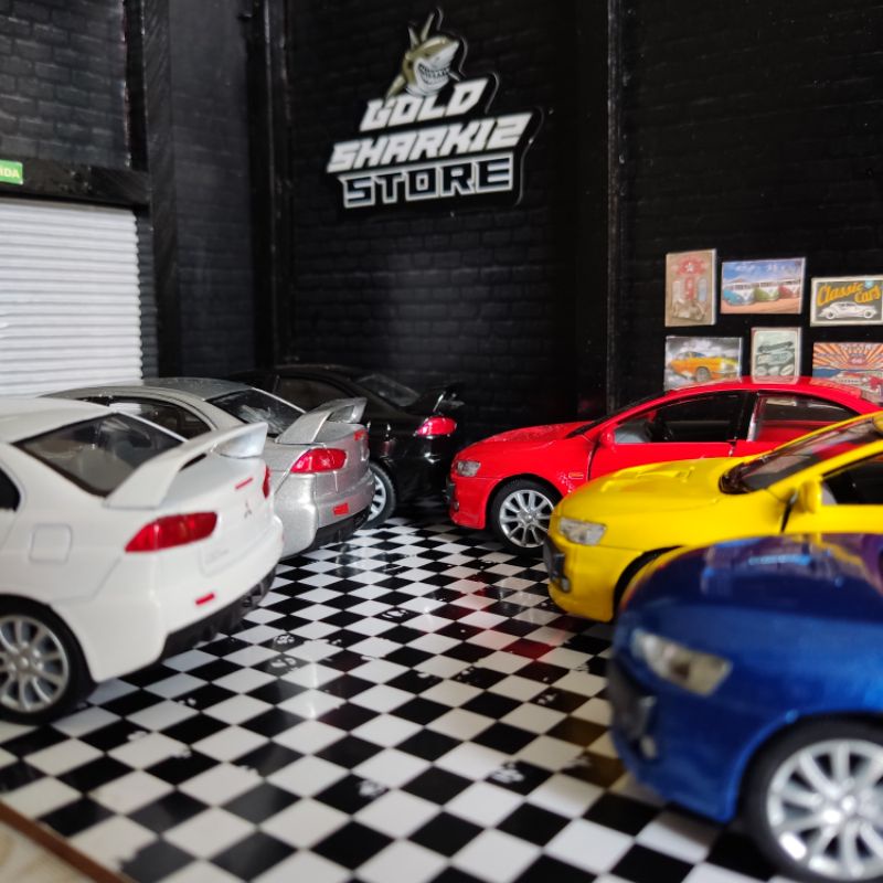 Miniatura Lancer Evo - Escala 1/36