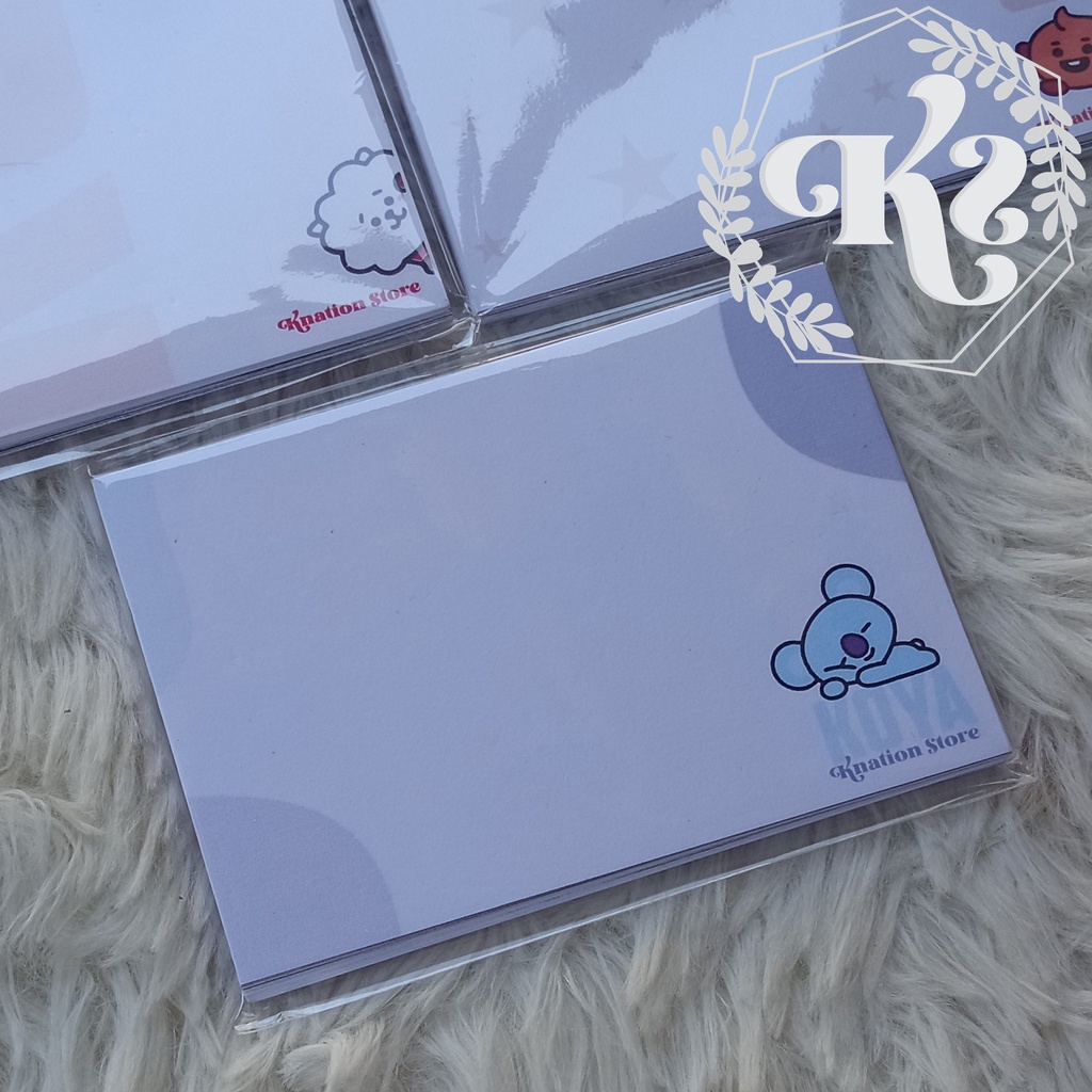 BT21 - Memo PAD | BTS | Shopee Brasil