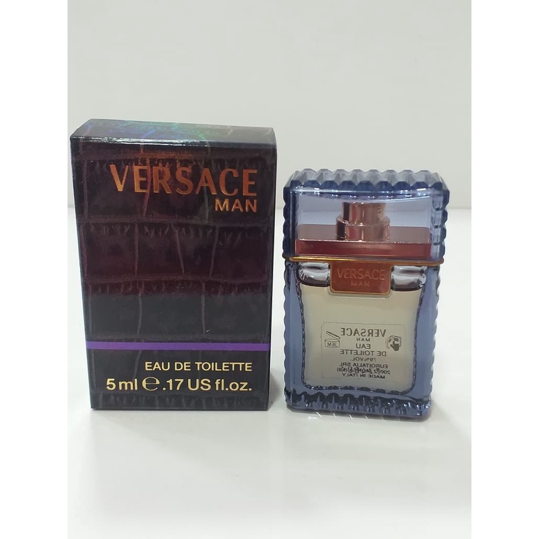 Miniatura Perfume Masculino Versace Man / Eau Fraiche EDT - Original / Importado