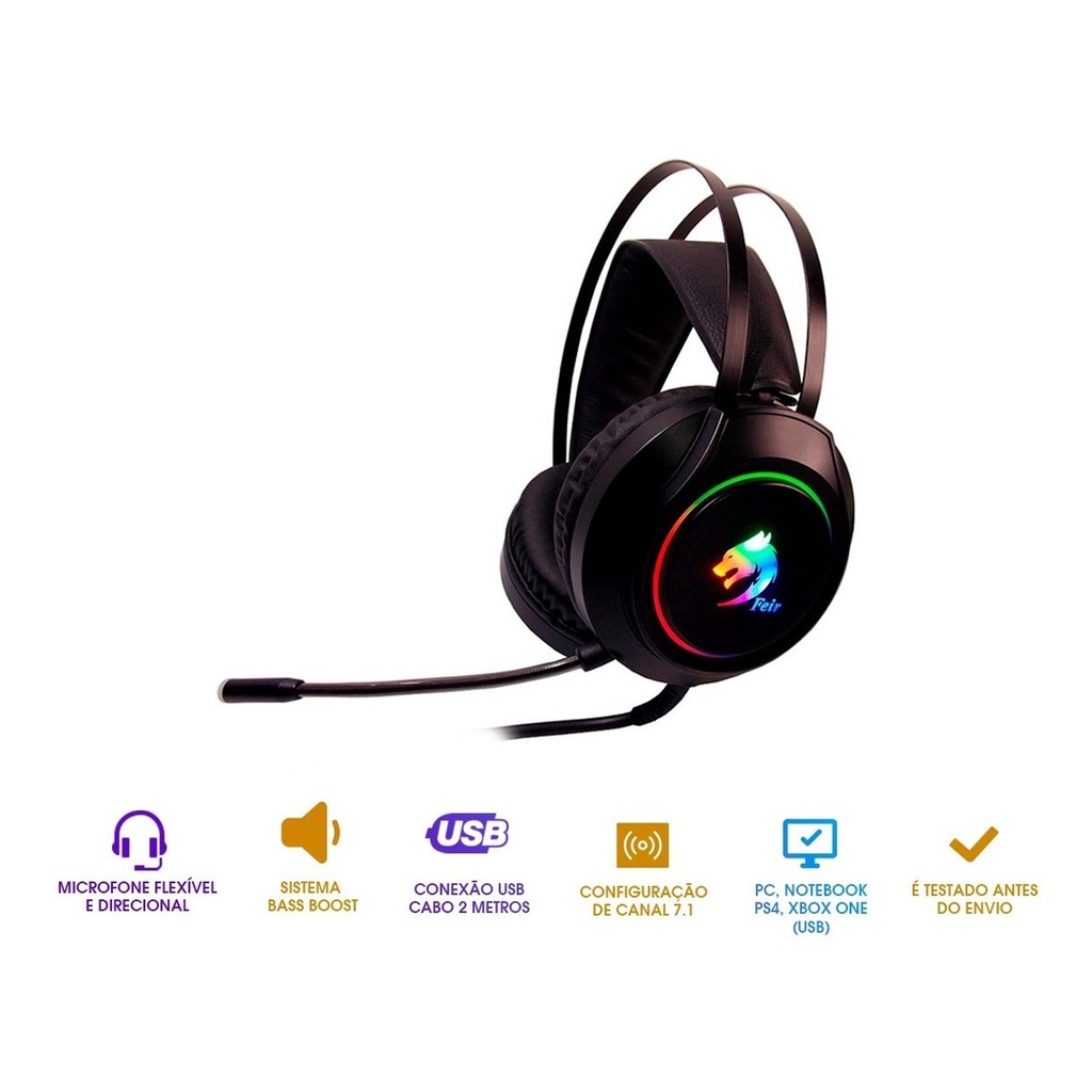 SALE／96%OFF】 RGBGame Headset USB Wired Stereo Microphone Headphones Gaming  Earphones with N pciagri.co.za