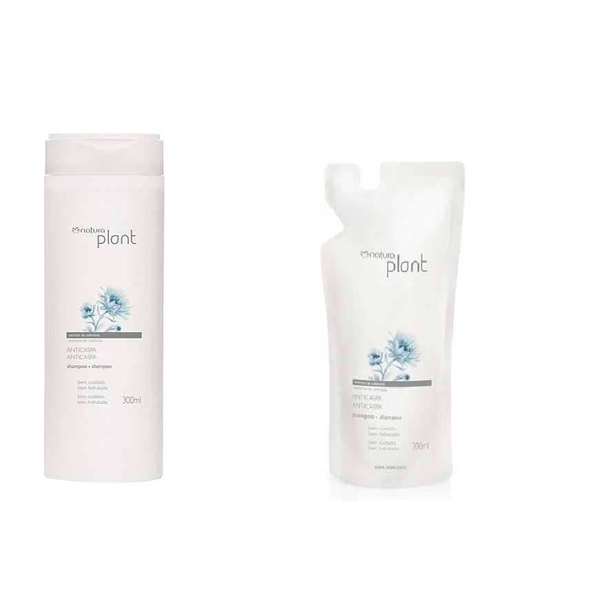 Natura Shampoo Anticaspa Regular / Refil Plant Shopee Brasil