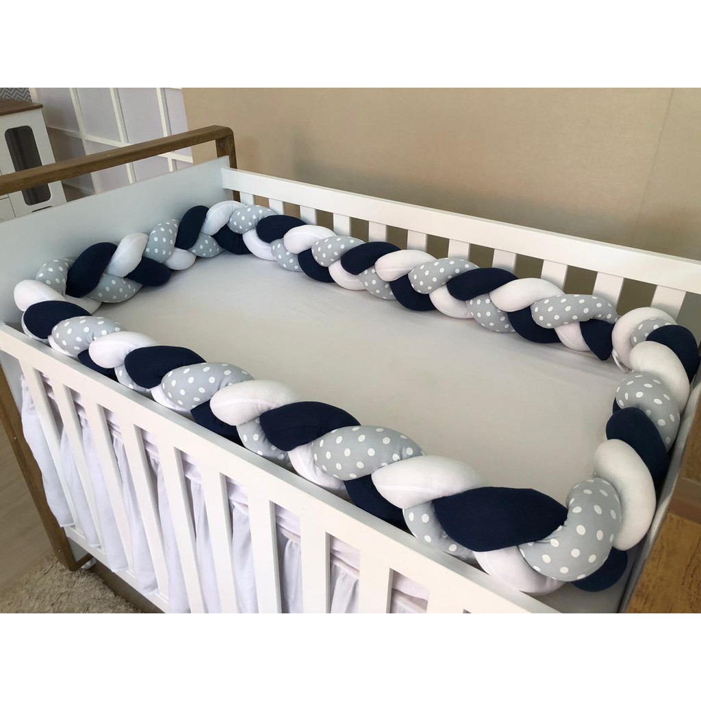 Trança Protetora Avulsa Para Berço Americano Ou Montessoriano Bebê em Oferta na Shopee
