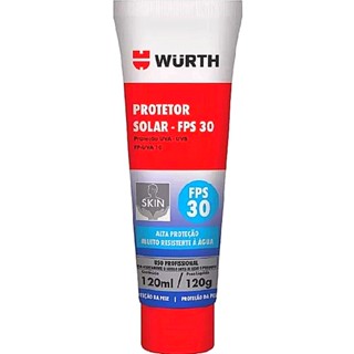 Creme Protetor Solar Para Pele Uva E Uvb FPS30 Wurth em Oferta na Shopee