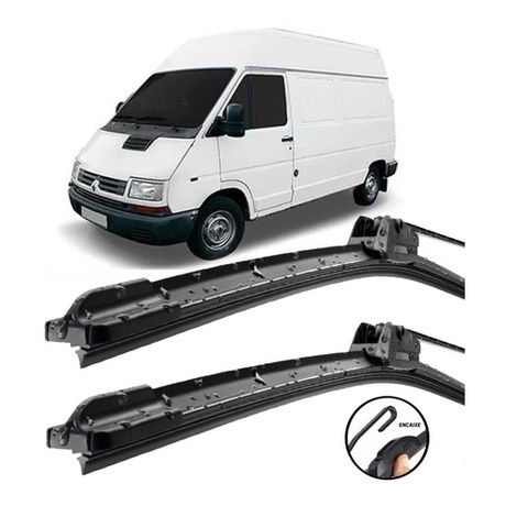 Palhetas Limpador De Parabrisa Silicone Renault Trafic