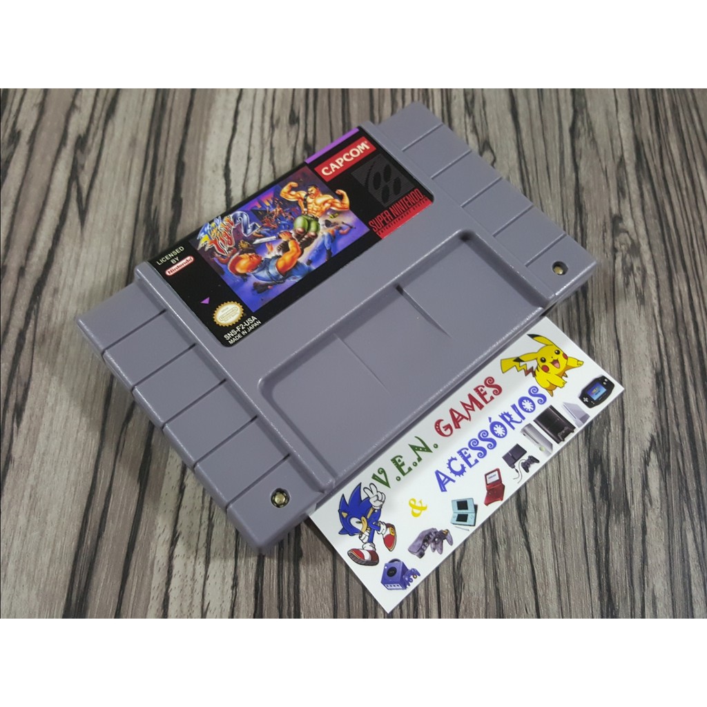 Final Fight 2 P/ Super Nintendo + Garantia!!!!!