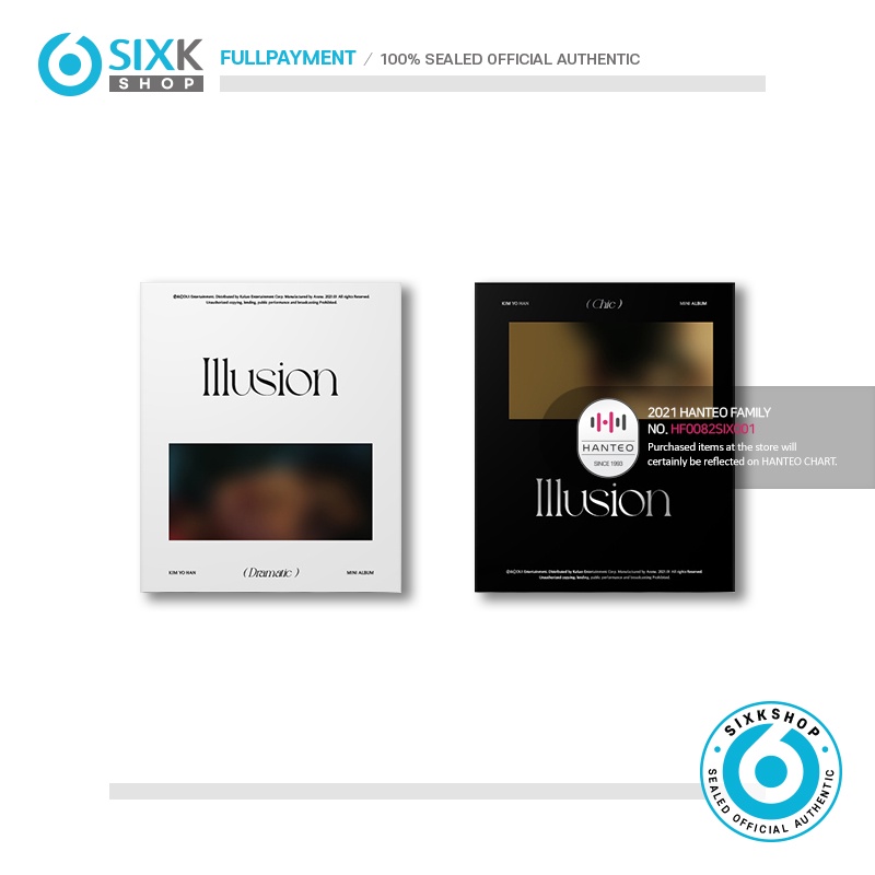 Kim Yohan - 1st Mini Album Illusion em Oferta na Shopee