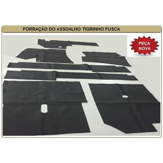 Forração Revestimento Assoalho Fusca Tipo Original Tunel 1971/1974 em Oferta na Shopee