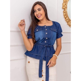 Blusa Jeans Diane - REF 19050