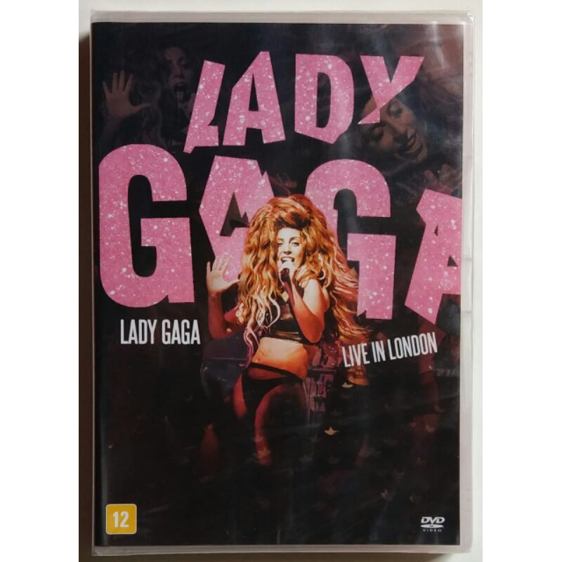 Dvd Lady Gaga - Live In London - Novo Lacrado